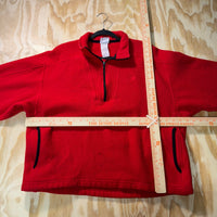 Vintage Y2K speedo brand 1/4 quarter zip 1990s sweatshirt