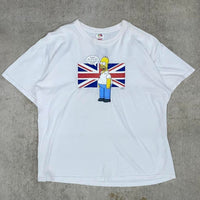 Vintage simpsons promo homer simpson t-shirt