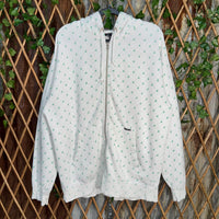 Vintage / Y2K Volcom monogram AOP 2000s skate heavy hoodie