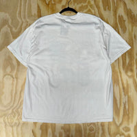 Vintage y2k american steel motorcycle american flag t-shirt