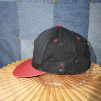 OSFA - Vintage Y2K WOOK flame embroidered essential 00s hat