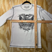 Vintage Y2K Hill city tipsy grunge Femme thermal LS t-shirt