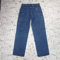34x34 - Vintage Y2K Carhartt double knee rivet 2000s jeans