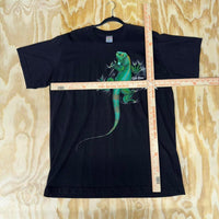 Vintage y2k costa rica tourist iguana t-shirt