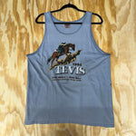 Vintage y2k tevis 1995 horse riding 90s tank top shirt