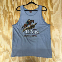 Vintage y2k tevis 1995 horse riding 90s tank top shirt