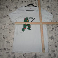 XL - Vintage / Y2K 80sTMNT Raphael Cartoon Front Graphic Tee