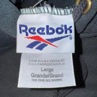 Large - Vintage y2k reebok essential faded green hoodie sweatshirt