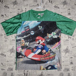 XL - Vintage Y2K Mario kart aop nintendo 2000s Wii jersey
