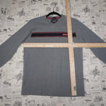 Medium - Vintage Y2K Abercrombie and Fitch stripe LS t-shirt