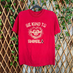 Vintage Y2K be kind to animal Muppets 00s jim henson t-shirt