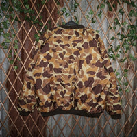 XXL - Vintage Y2K duck camo zip up essential hunting jacket