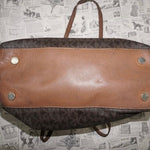 Vintage Y2K Michael kors MK 2000s leather tote shoulder bag