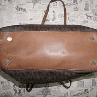 Vintage Y2K Michael kors MK 2000s leather tote shoulder bag