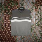 Medium- Vintage Y2K XG 90s XTREME gear stripe 90s knit vest