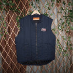 XL - Vintage Y2K Bud Light 1990s embroidered quilted vest