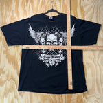 Vintage Y2K cage ruler cage fighting MMA 00s tapout t-shirt