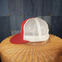 OSFA - Vintage Y2K MOORE aviation chevron patch trucker hat