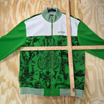 Vintage Y2K Enyce 2000s hip hop aop embroider zip up jacket