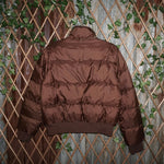XL - Vintage Y2K south Pole brown 00s quilted puffer jacket