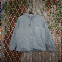 Large - Vintage Y2K Carhartt workwear 2000s youth jacket