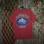 L- Vintage / Y2K 00s Harley Style Biker Rally Motorcycle Tee