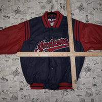 Large -Vintage Y2K Cleveland guardians youth baseball jacket