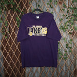 XL - Vintage Y2K Los Angeles Lakers NBA 2000s purple t-shirt