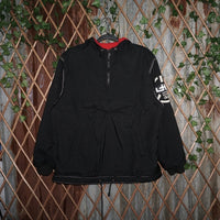 Large -Vintage Y2K union Bay quarter zip fleece 1990s jacket