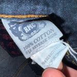 Vintage Y2K red monkey company 00s embroidered baggy pants