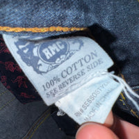 Vintage Y2K red monkey company 00s embroidered baggy pants