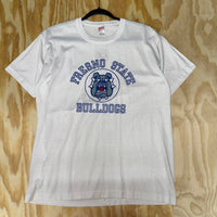 Vintage 1990s fresno state bulldogs university t-shirt