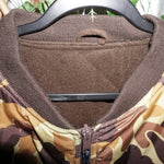 XXL - Vintage Y2K duck camo zip up essential hunting jacket