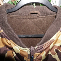 XXL - Vintage Y2K duck camo zip up essential hunting jacket