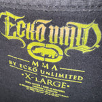 Vintage Y2K Ecko UNLTD MMA 2000s aop hip hop grunge t-shirt