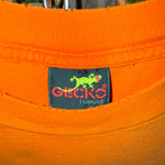 Vintage Y2K gecko Hawaii 1990s flame surf skate LS T-shirt