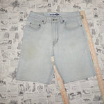 30 - Vintage Y2K gap denim 1990s loose fit denim jean shorts