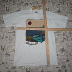 Large - Vintage Y2K Newport art cartoon 1990s FOTL t-shirt