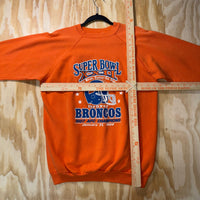 Vintage Y2K Super Bowl XXII Denver 80s broncos 87 sweatshirt