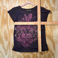 Vintage Y2K chocolate 2000s grunge royal thin femme t-shirt