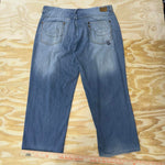 Vintage y2k enyce embroidered faded 2000s baggy pants jeans