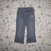 6 - Vintage Y2K US Polo assn denim femme 00s embroider pants