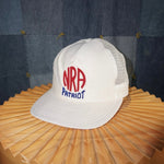 OSFA - Vintage NRA patriot felt spell out 1990s trucker hat