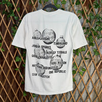 Vintage Y2K Q102 jingle ball 00s timbaland avril lavigne tee