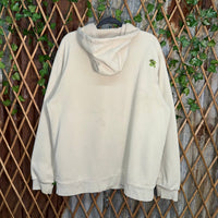 Vintage Y2K Quiksilver zip up fleece lined embroider hoodie