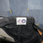 OSFA - Vintage / Y2K  Leather NFL Raiders Football Team Hat