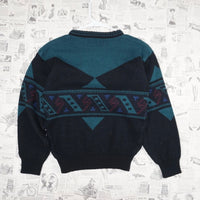 Medium - Vintage Y2K Michael Gerald 1990s knitted sweater