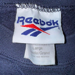 Vintage y2k reebok big logo 1990s crewneck sweatshirt