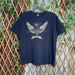 Vintage Y2K Van Halen Angel wing 00s rock band tour t-shirt