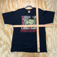 Vintage Y2K obey Pustulio invader zim nickelodeon t-shirt